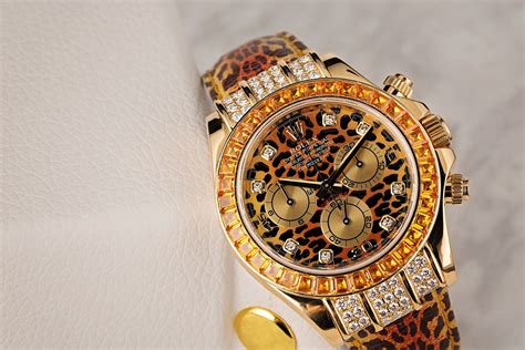 leopard print rolex.